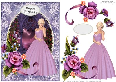 Lady in Mauve