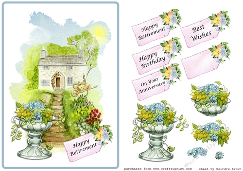 Cottage Garden Topper