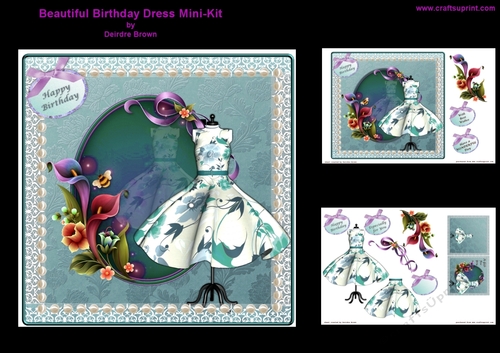 Beautiful Birthday Dress mini-kit