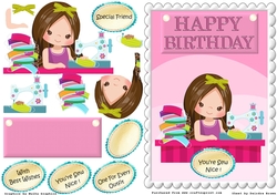 Busy Stitching