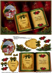 Christmas Book Topper