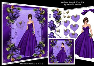 Lady in Purple