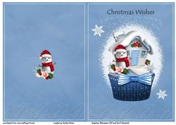 Chrismas Cupcake Quick Card