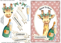 Giraffe Celebration