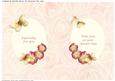 Butterfly Floral Insert