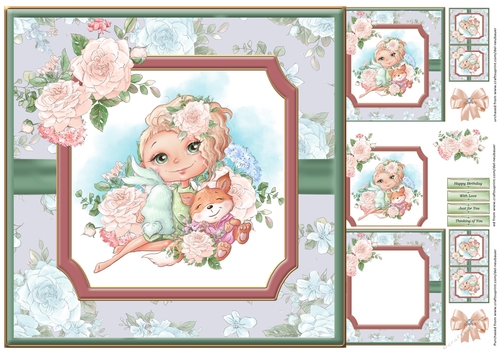 Sassy Spring Girls 4 mini kit