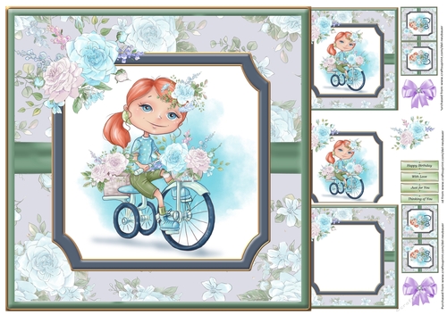 Sassy Spring Girls 6 mini kit