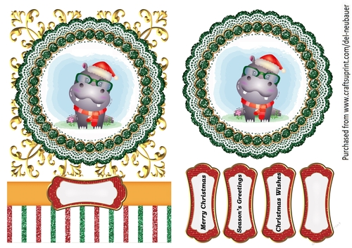 Happy Hippo Holidays 2