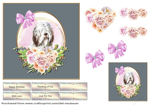 Love My Dog - Bearded Collie