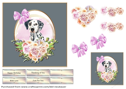 Love My Dog - Dalmation