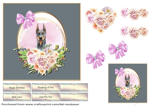 Love My Dog - Doberman Pinscher