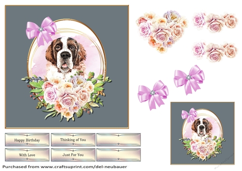 Love My Dog - St Bernard