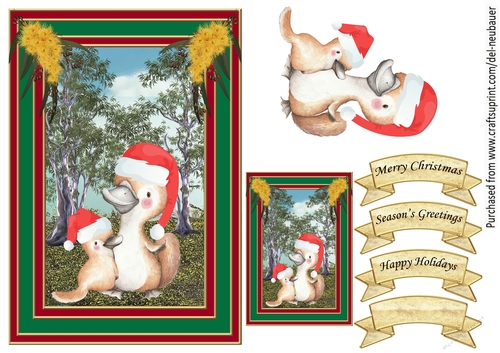 Aussie Christmas - Platypus 2