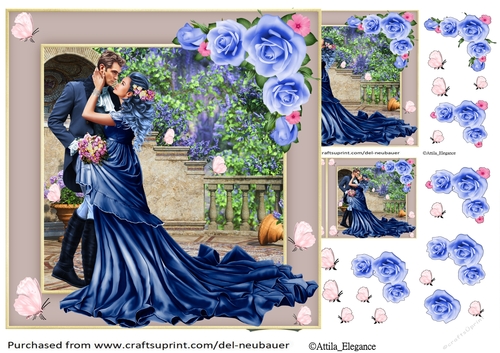 Blue Romance mini kit