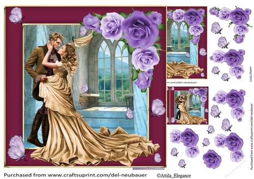 Gold Romance mini kit