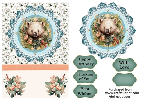 Home Among the Gum Trees  - Wombat 1