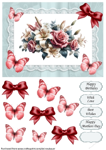 Mixed Bouquets - Roses & Lilies
