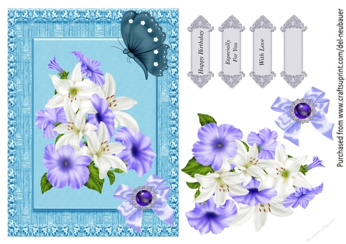 Lilies & Lilac flowers for you