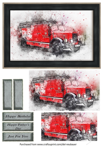 Abstract Vintage Car 7