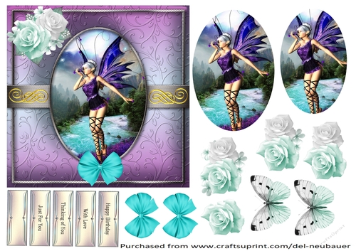 Purple River Fairy