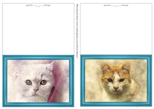 For the Love of Cats Notelets 2