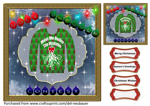 Ugly Sweater Contest - Under the Mistletoe