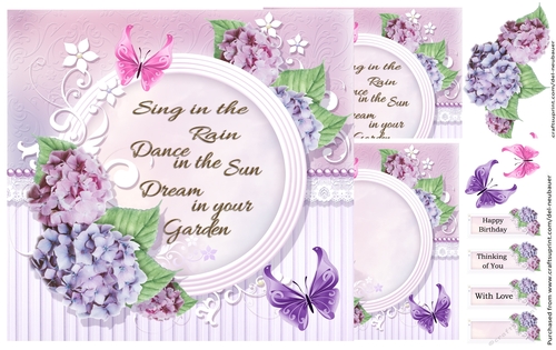 Dream in Your Garden mini kit