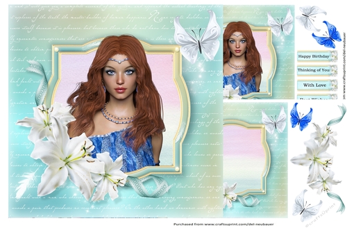 Blue Eyed Beauty mini kit