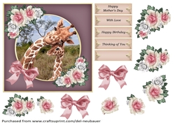 Loving Mum - Giraffe