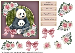 Loving Mum - Panda