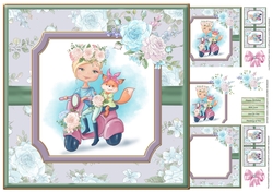 Sassy Spring Girls 3 mini kit