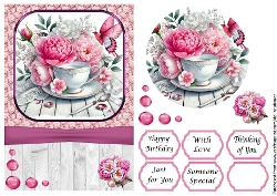 Pink Peony Teacups 4
