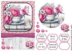 Pink Peony Teacups 6