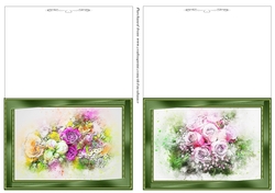 Abstract Floral Notelets 5
