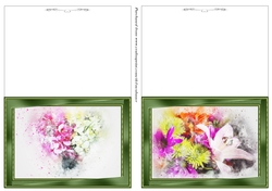 Abstract Floral Notelets 6