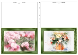 Abstract Floral Notelets 7