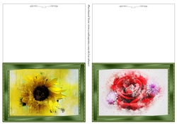 Abstract Floral Notelets 10