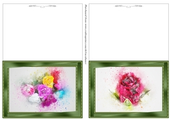 Abstract Floral Notelets 13