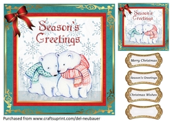 Seasons Greetings bears