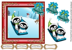 Penguins Snowday