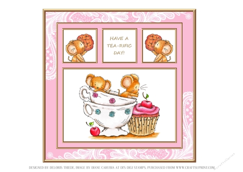 Have A Tea-rific Day! (Pink)