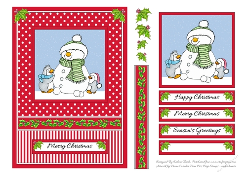 Cute Snowman Topper