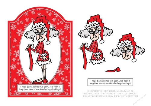 Funny Stella - I hope Santa comes this year