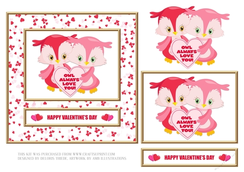 Owl Always Love You - Card #1
