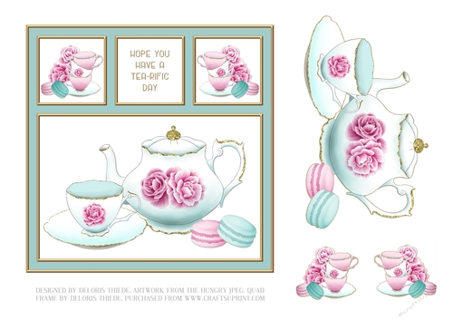 Hope You Have A Tea-rific Day! (Card #1)