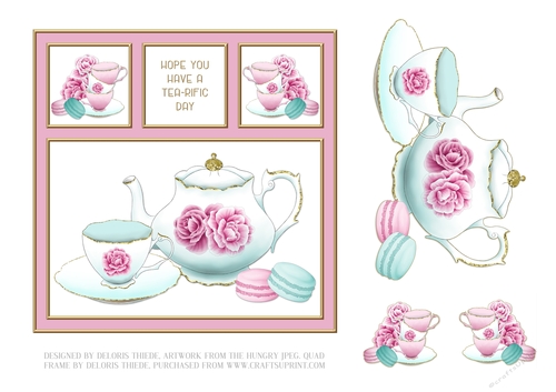Hope You Have A Tea-rific Day! (Card #2)