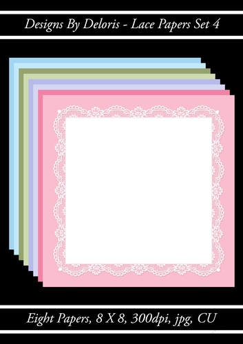 Lovely Lace Papers (Floral Family)