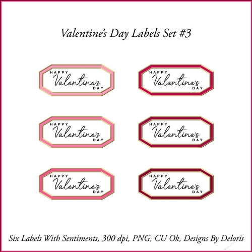 Sentiment Labels Set 3 (Valentines Day)