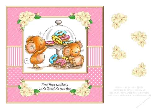 Hope Your Birthday Is As Sweet As You Are (Pink)
