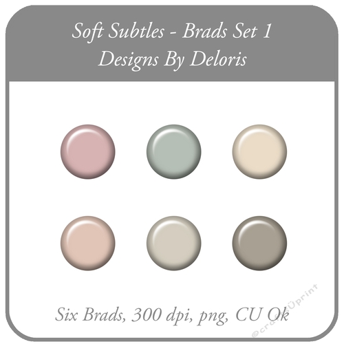Brads Set 1 (Soft Subtles)
